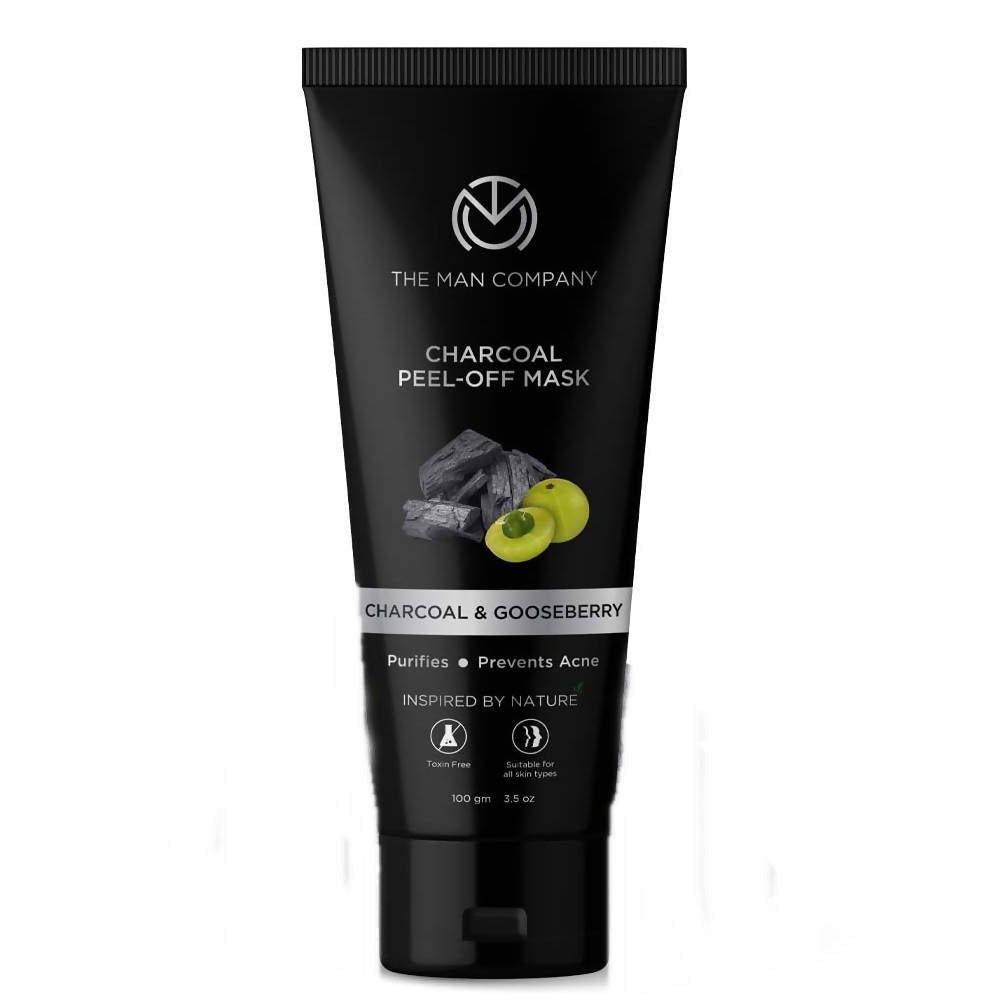 The Man Company Charcoal Peel Off Mask | Grocsy