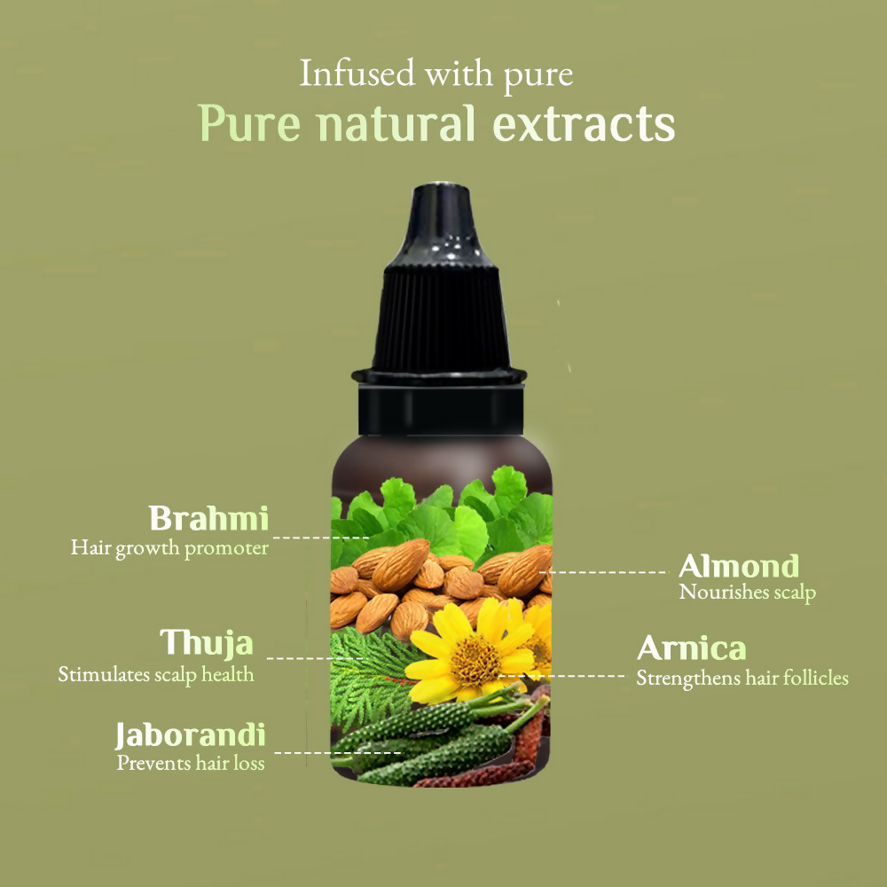 Richfeel Hair Nourisher Oil - Hair Fall Control & Growth Treatment | Grocsy