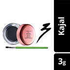 Lakme 9To5 Naturale Gel Kajal - Black | Grocsy