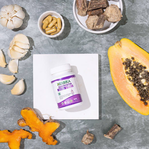 Herbika Quercetin Capsules | Grocsy