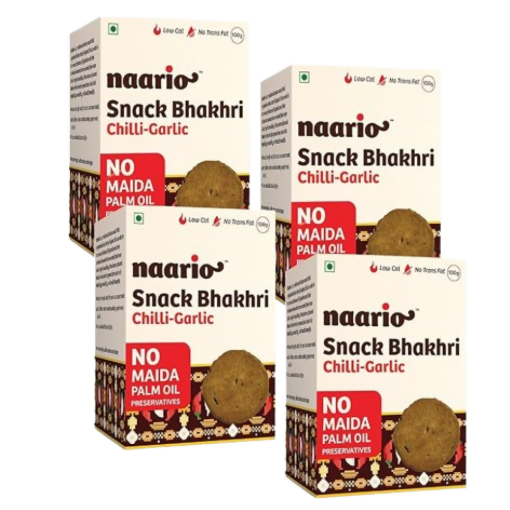 Naario Chilli Garlic Crackers | Grocsy