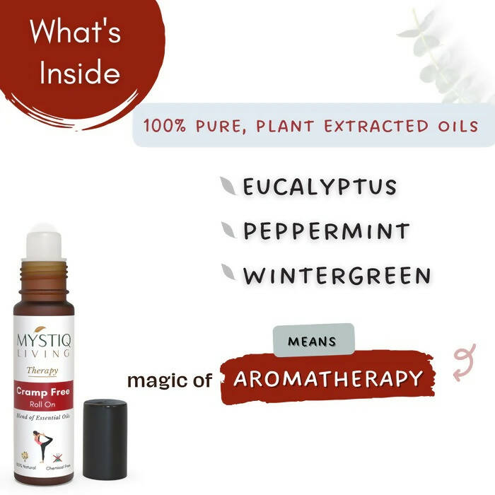 Mystiq Living Therapy Cramp Free Roll On | Grocsy