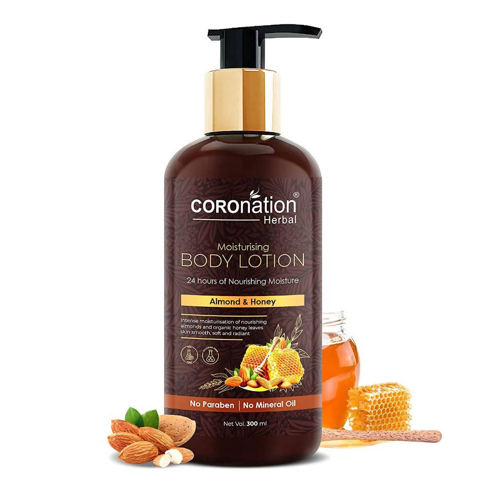 Coronation Herbal Almond & Honey Moisturising Body Lotion | Grocsy