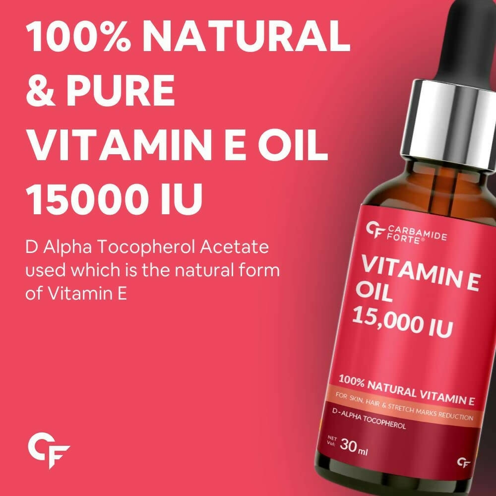 Carbamide Forte Natural Vitamin E Oil (15000 IU) | Grocsy