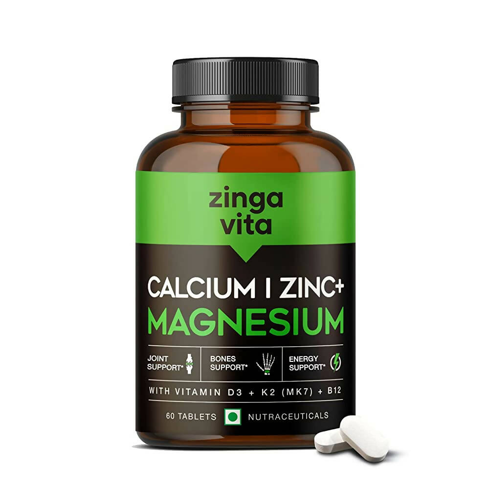Zingavita Calcium Zinc+ Magnesium Tablets | Grocsy