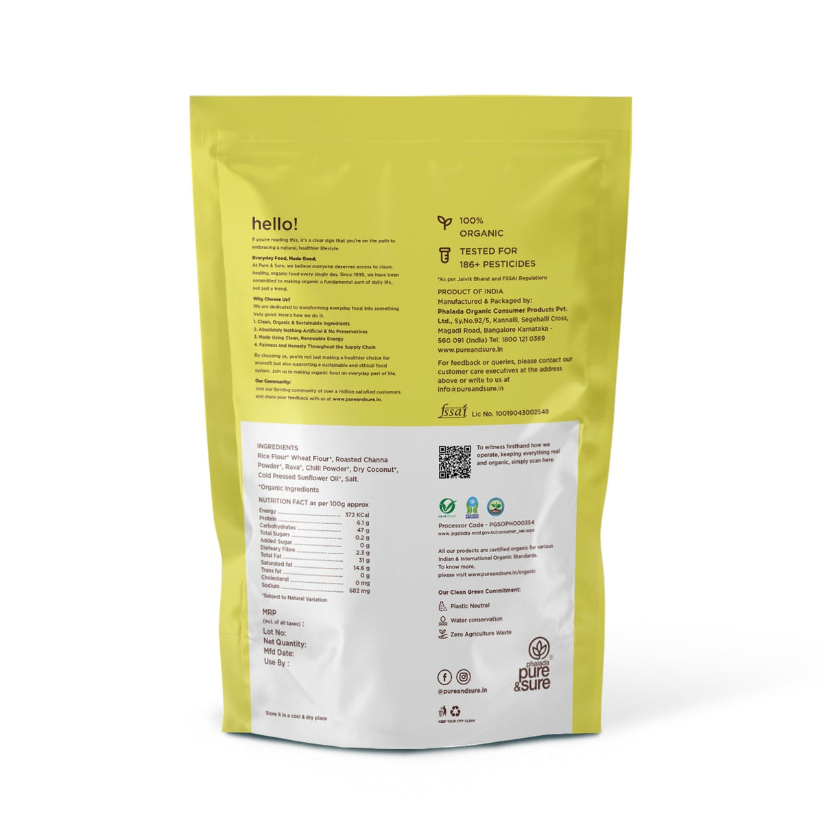 Pure & Sure Organic Kodbale