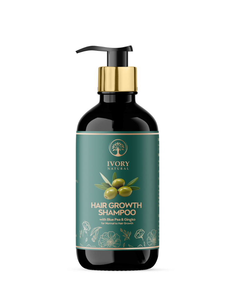 Ivory Natural Hair Shampoo For Growth - Hair Wellness & Nourishment For Both Men And Women | Grocsy