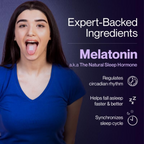 Setu Melatonin 5mg Promotes Relaxation & Sleep Strips | Grocsy