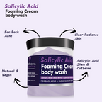 Volamena Organics Salicylic Acid Foaming Cream Body Wash | Grocsy