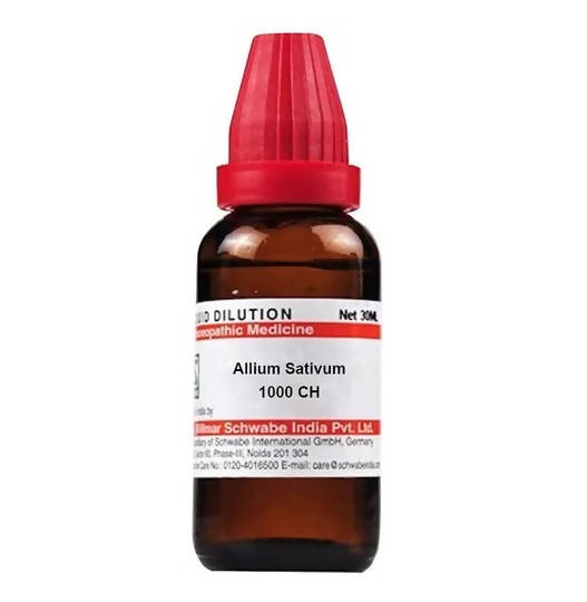 Dr. Willmar Schwabe India Allium Sativum Dilution | Grocsy