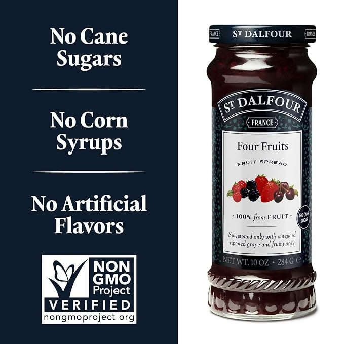 ST. DALFOUR Four Fruits Fruit Spread | Grocsy