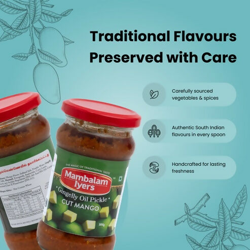 Mambalam Iyers Cut Mango Pickle | Grocsy
