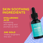 Zayn & Myza Hyaluronic Acid 1.5% & 24K Gold Face Serum | Grocsy