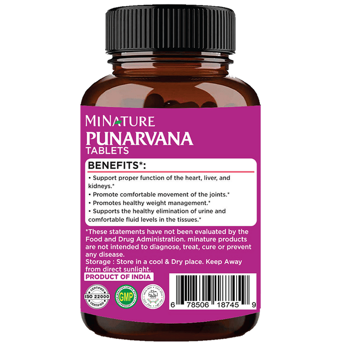 Minature Punarvana Tablets | Grocsy