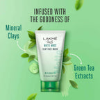 Lakme 9to5 Matte Moist Clay Facewash With Green Tea | Grocsy
