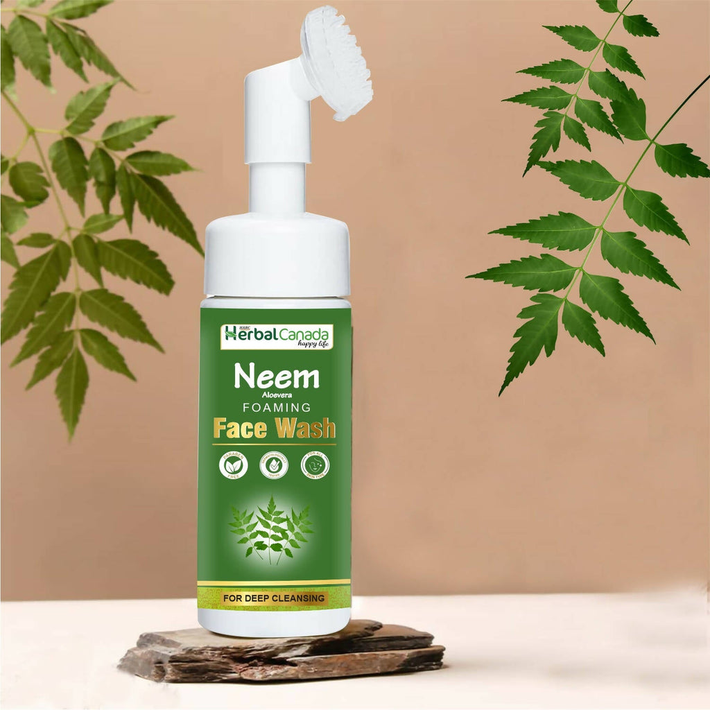 Herbal Canada Neem Foaming Face Wash | Grocsy
