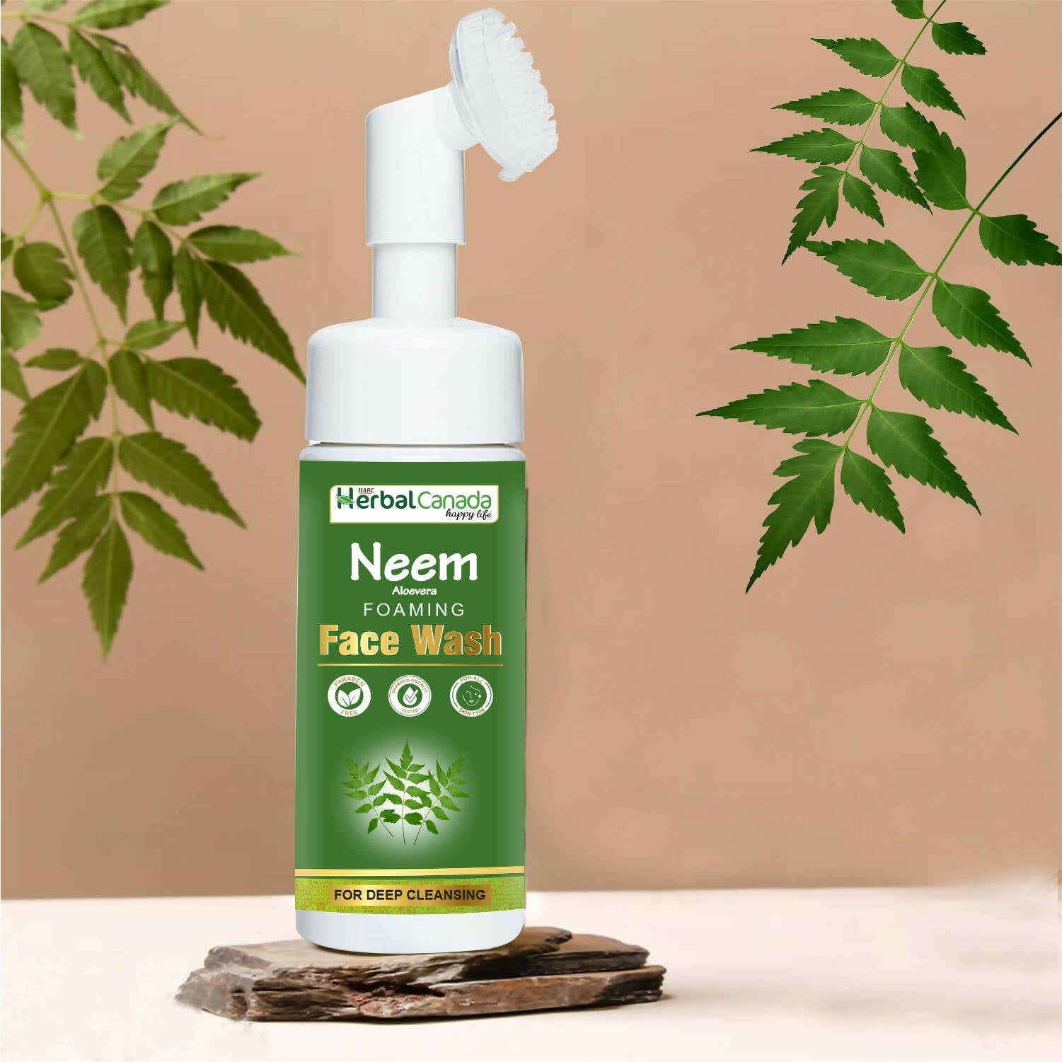 Herbal Canada Neem Foaming Face Wash | Grocsy