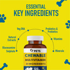 Carbamide Forte Pets Chewable Multivitamin Tablets | Grocsy