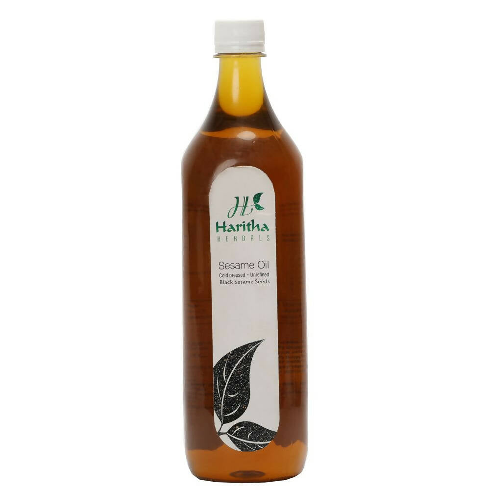 Haritha Herbals Black Sesame Cold-Pressed Oil | Grocsy