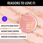 Blue Heaven Get Bright Compact Powder - Caramel | Grocsy
