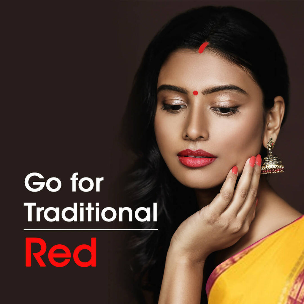 TAC - The Ayurveda Co. 100% Natural Herbal Liquid Sindoor Red | Grocsy