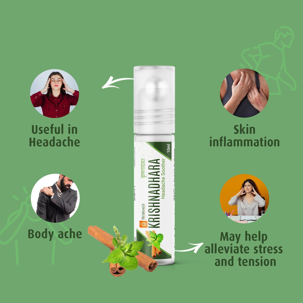 Krishna'S Herbal & Ayurveda Krishnadhara Roll On | Grocsy