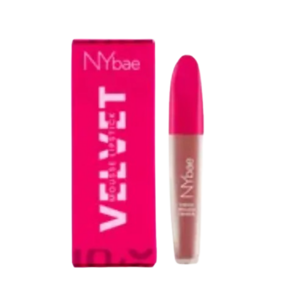 NY Bae Velvet Mousse Liquid Lipstick - Barely Bold 08 | Grocsy