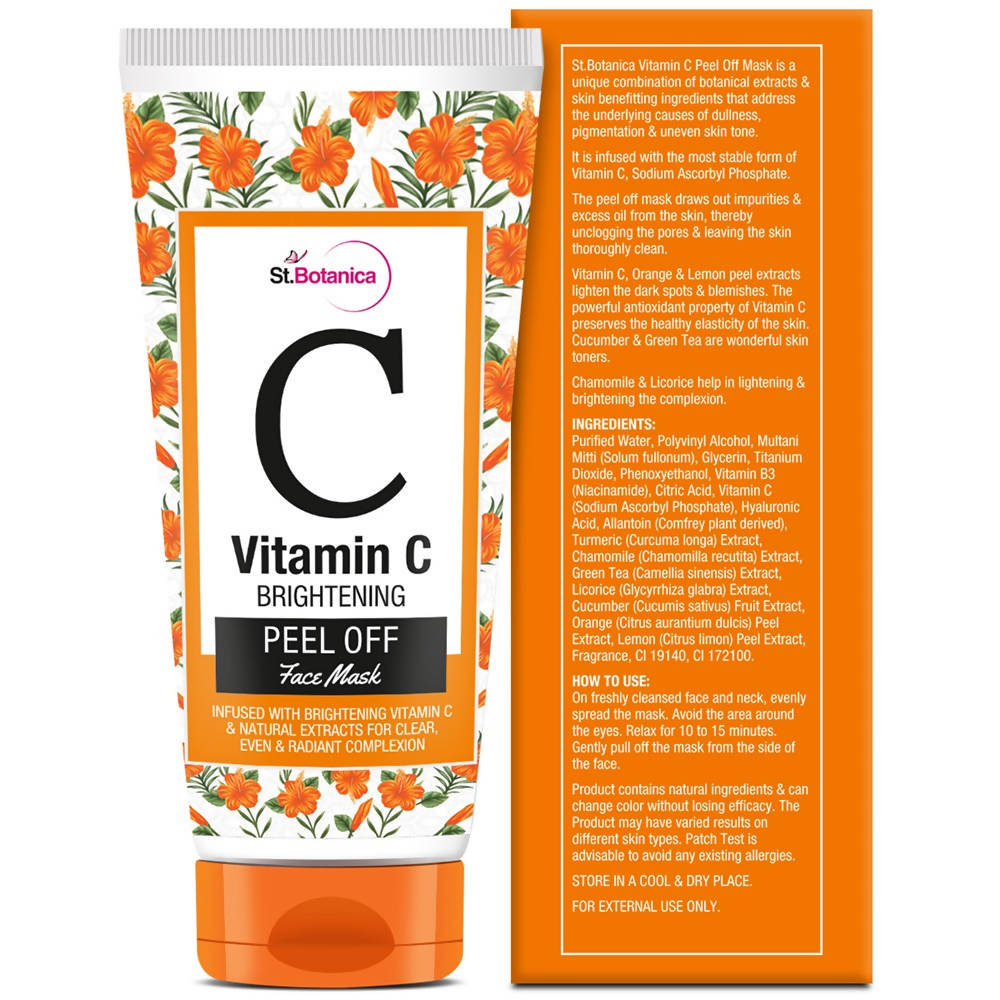 St.Botanica Vitamin C Brightening Peel Off Mask | Grocsy
