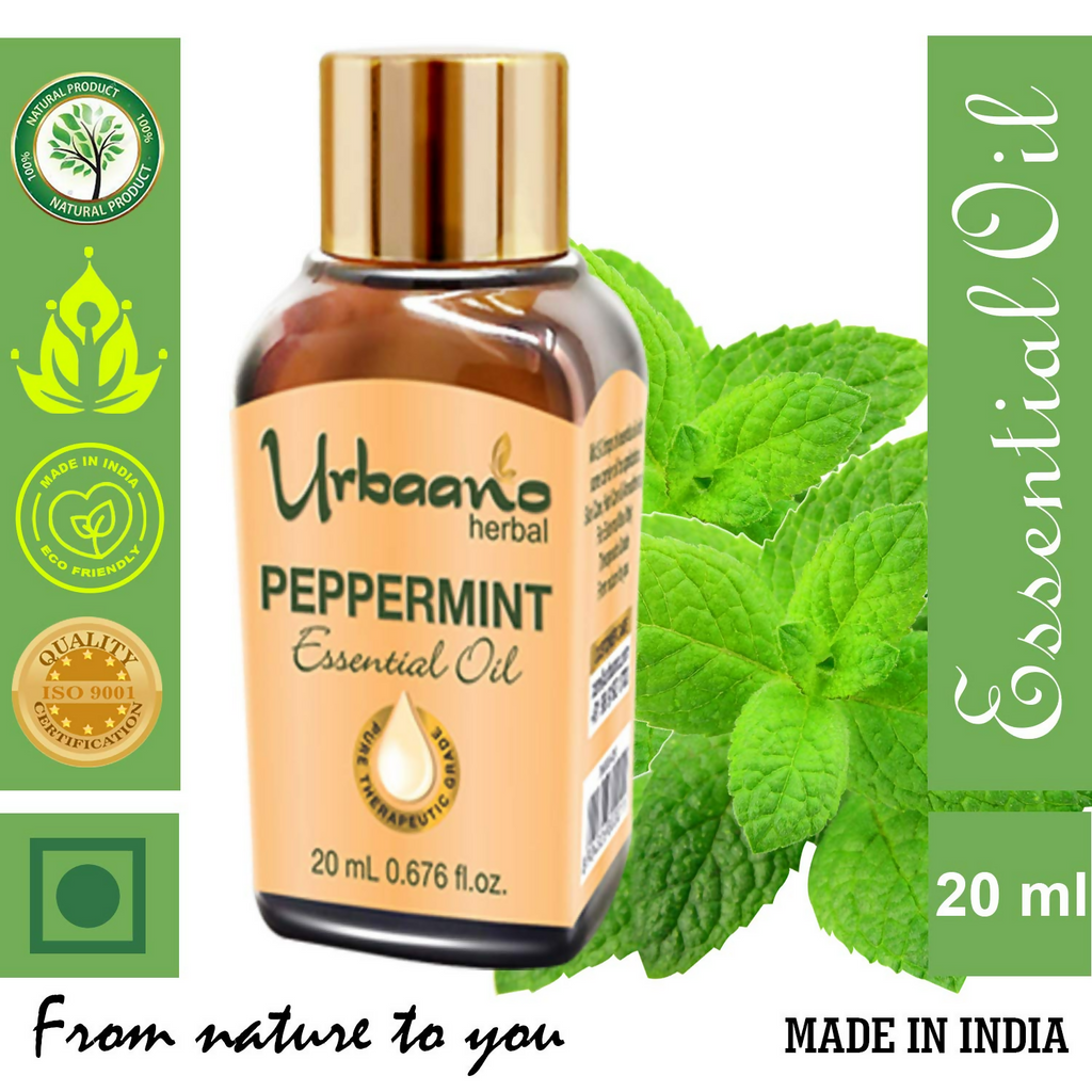Urbaano Herbal Peppermint Essential Oil | Grocsy