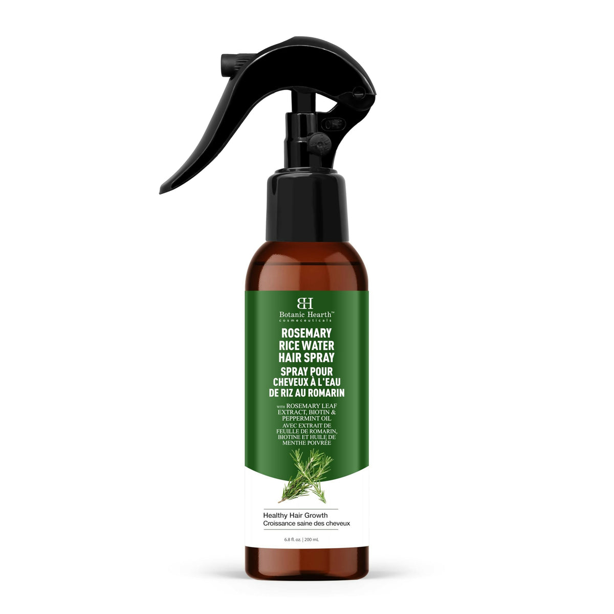 Botanic Hearth Rosemary Rice Water Spray for Hair Growth | Grocsy