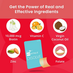 HK Vitals Disolve Biotin Strips - Mango Flavour | Grocsy