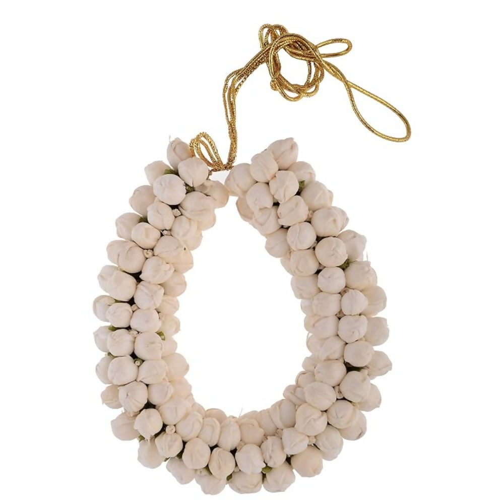 Aakarshan Jewels White Paper Gajra | Grocsy
