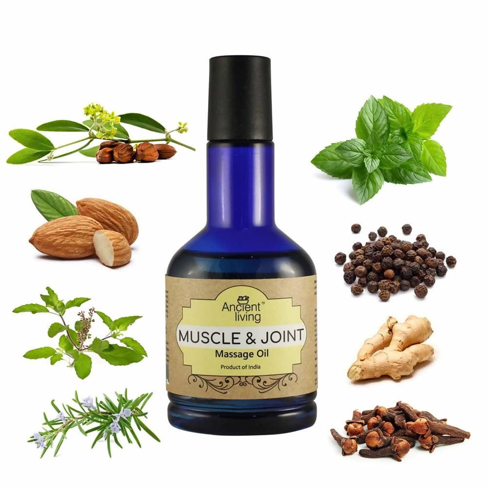 Ancient Living Muscle & Joint Massage Oil | Grocsy