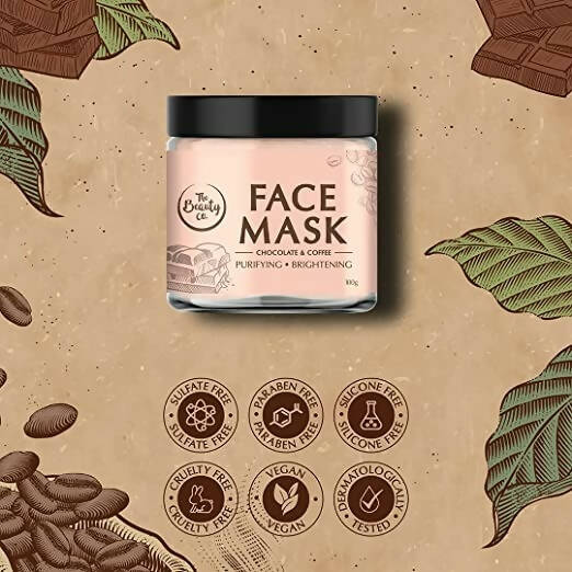 The Beauty Co. Chocolate Coffee Face Mask | Grocsy
