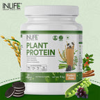Inlife Plant Protein Powder Cookies & Cream | Grocsy
