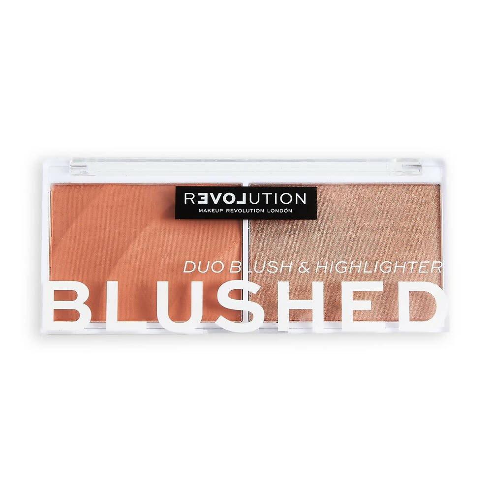 Revolution Relove Colour Play Blushed Duo - Queen | Grocsy