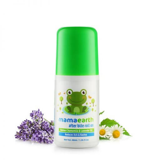Mamaearth After Bite Roll On For Relief from Mosquito Bites & Reduces Redness | Grocsy