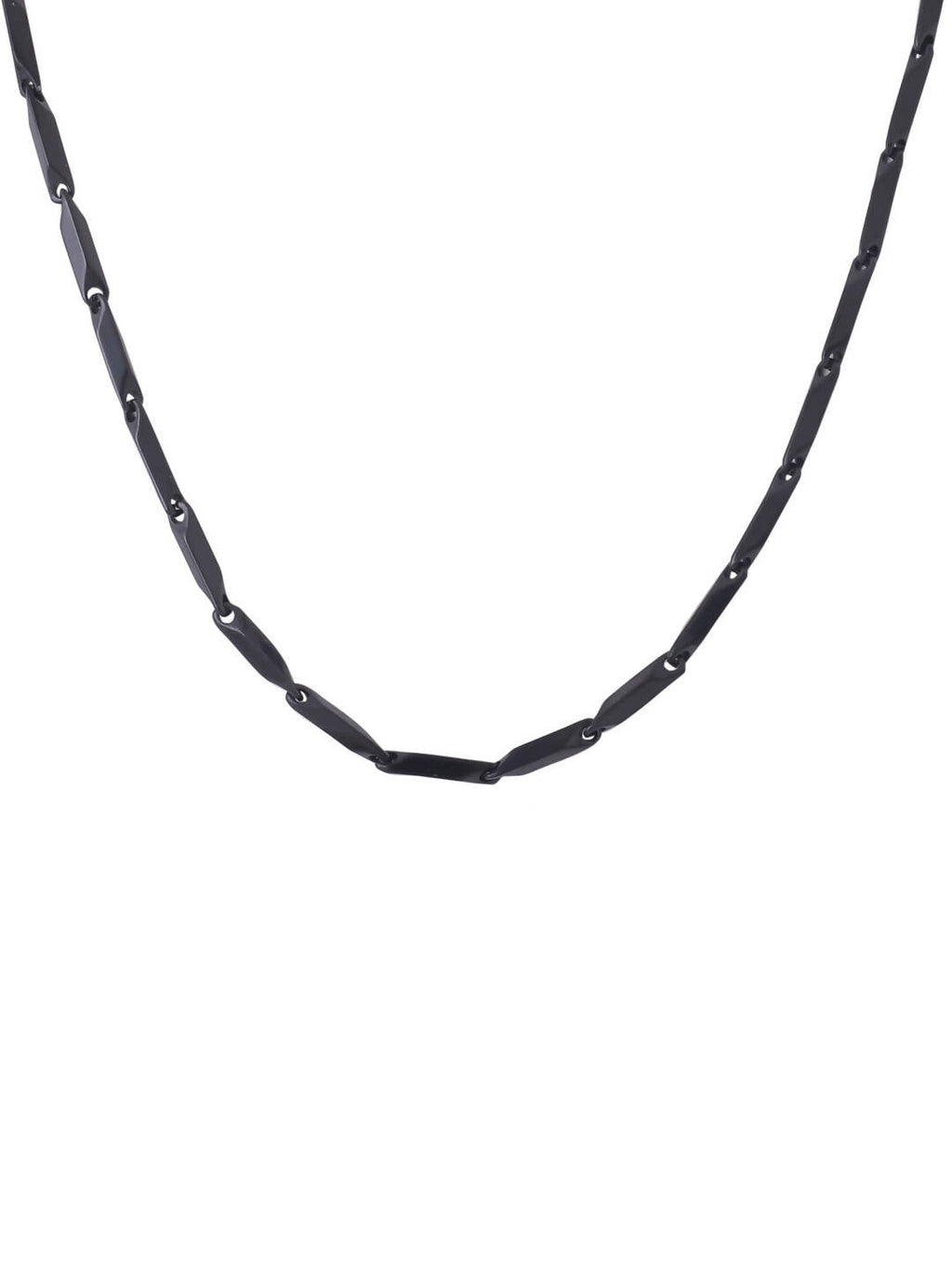 NVR Men's Black Metal Chain | Grocsy