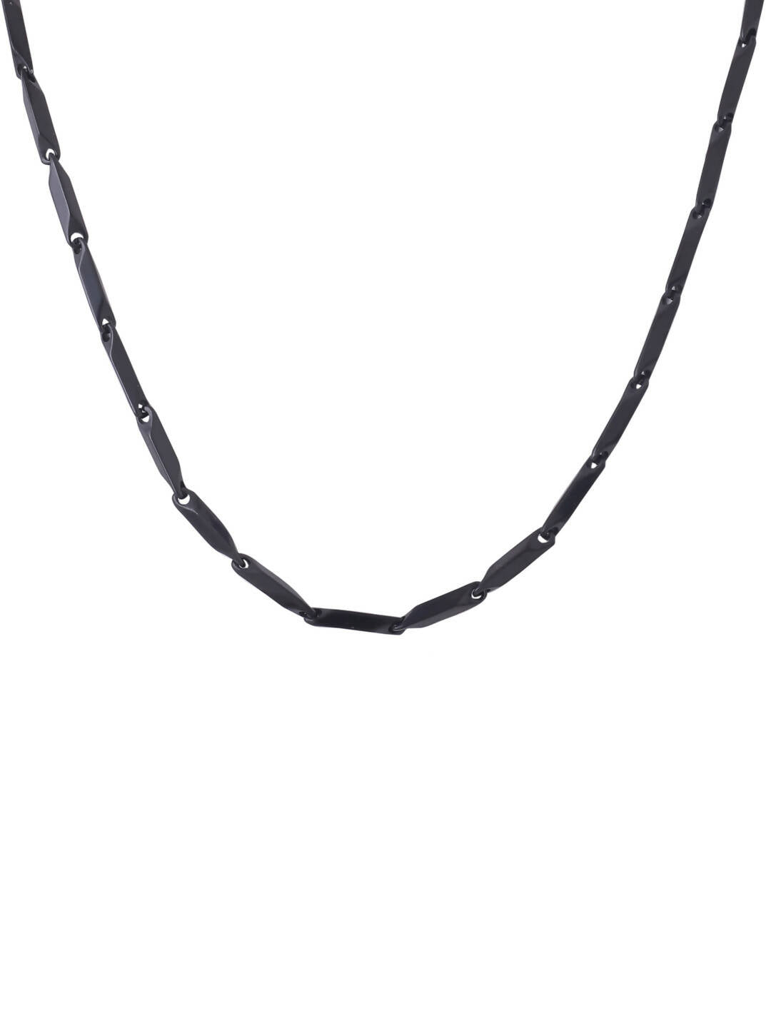 NVR Men's Black Metal Chain | Grocsy