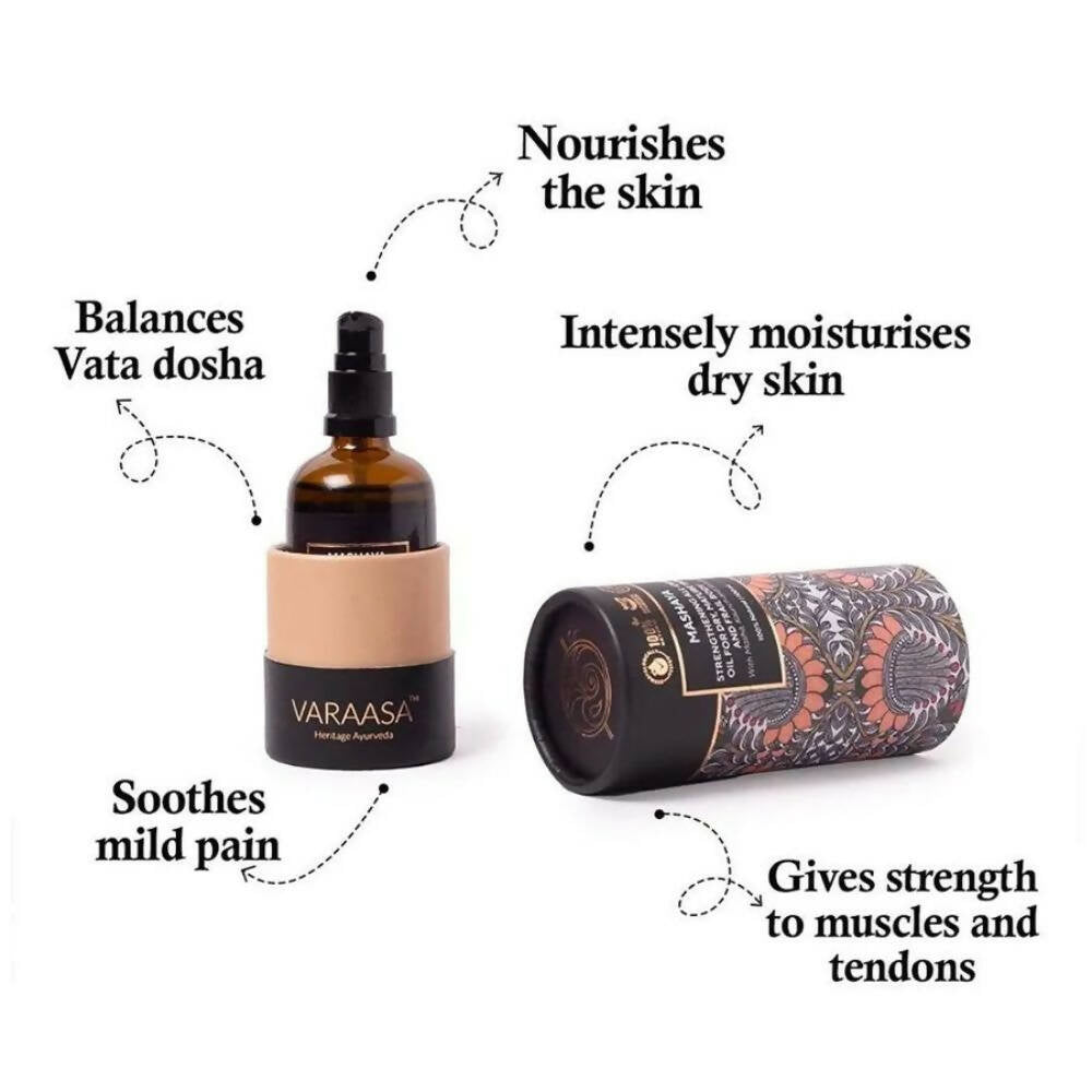 Varaasa Mashaya Strengthening All-Over Body Oil | Grocsy