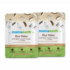 Mamaearth Rice Water Bamboo Sheet Mask | Grocsy