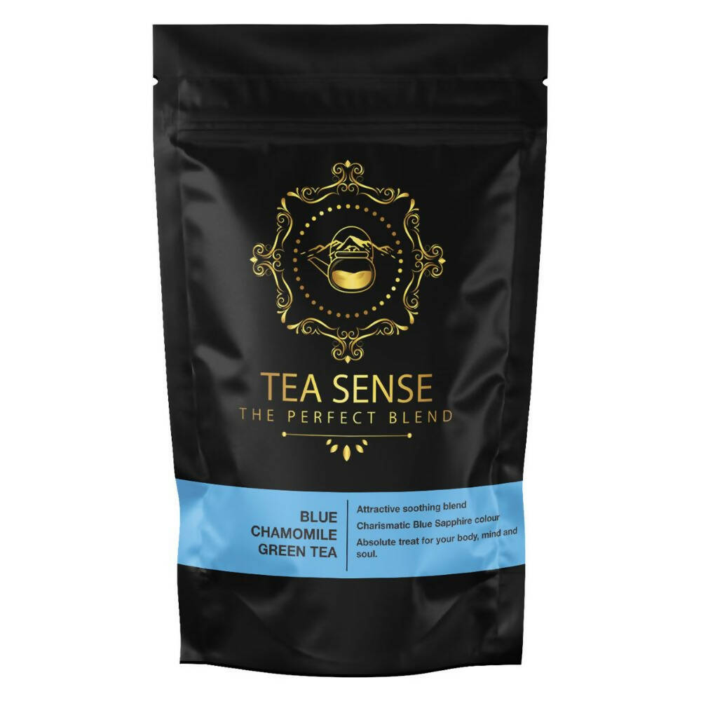 Tea Sense Blue Chamomile Green Tea | Grocsy