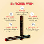 LoveChild By Masaba Gupta Shooting Star Hyper Hydrating Gloss Balm - Fireball | Grocsy