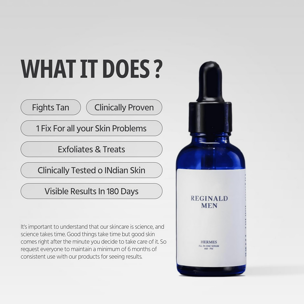 Reginald Men Hermes - All in One Serum | Grocsy