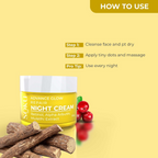 SOKU Advance Glow Repair Night Cream | Grocsy