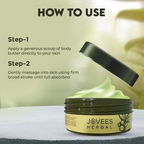 Jovees Shea Body Butter for Dry & Rough Skin Deep Nourishment, Non-Sticky | Grocsy