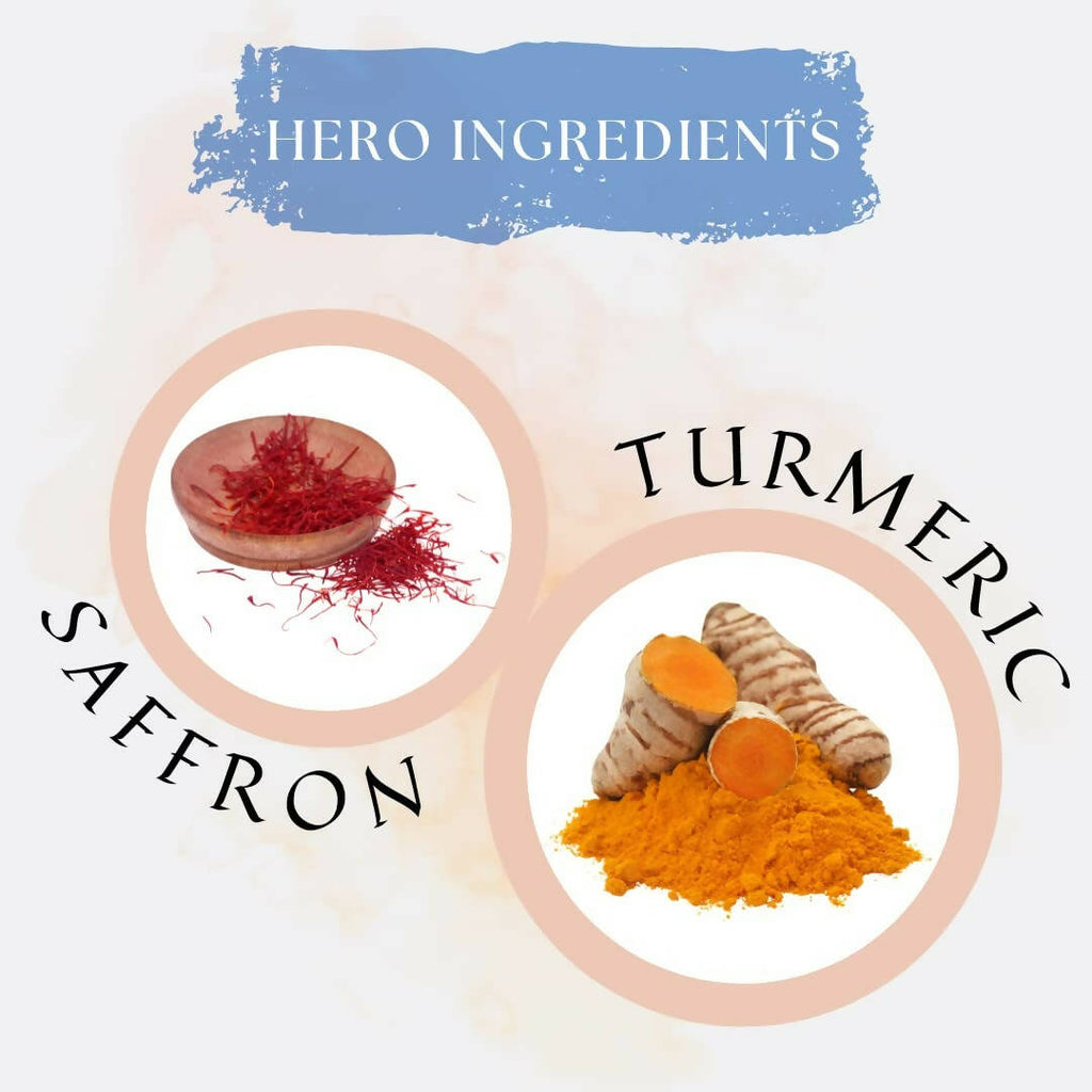 Darman Ubtan Face Wash with Turmeric & Saffron | Grocsy