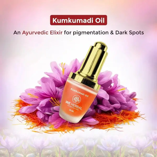 We Herbal Kumkumadi Face Oil: The Secret To Glowing, Flawless And Youthful Skin | Grocsy