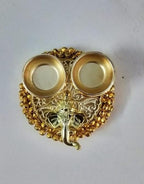Ganesh Haldi Kumkum Holder - 1 Piece