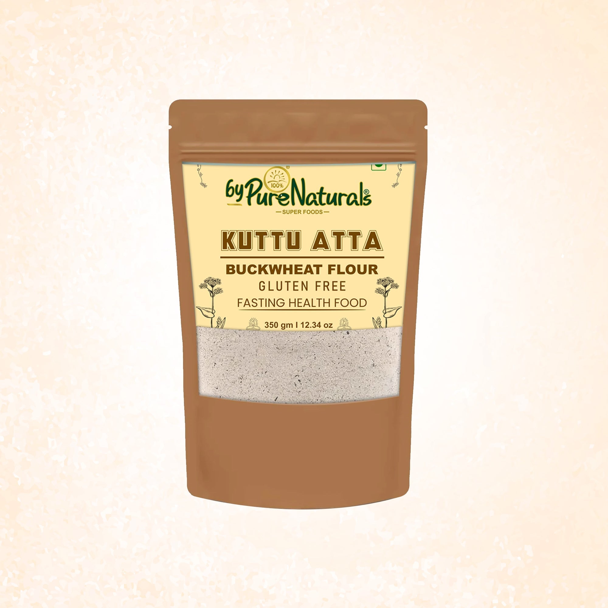byPureNaturals Kuttu Vrat Atta (Buckwheat Flour) | Grocsy